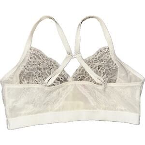 SPANX Lace Bralette Ladies Medium Racerback Convertible Feminine Romantic Dainty